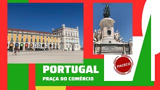 PORTUGAL NA PANDEMIA PRAÇA DO COMERCIO LISBOA