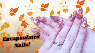 Watch Me Work |  Autumn Leaves 🍂 | Autumn Nail Design | #autumnnails