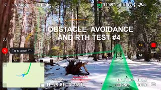 OBSTACLE AVOIDANCE & RTH TEST #4