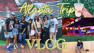 FRIENDS TRIP TO ATL - airbnb, juicy crab,  skyline park, mojave restaurant, atlantic station + more