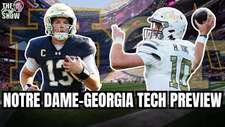 12 Notre Dame Fighting Irish vs Georgia Tech Yellow Jackets | Irish's CFP Chances | The Groff Show