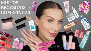 RECEBIDOS e COMPRINHAS DE MAKE E SKINCARE | MUITOS LANÇAMENTOS  Océane, Boca Rosa, Ricca, Fenzza...✨