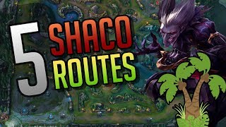 Shaco Jungle Early Clears Guide (Box Placements) - Patch 8.16 (Possibly the best routes?)