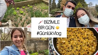 KOCAM İLK DOZ AŞISINI OLDU | ANANEMİN BAHÇE TURU 🌿 | İLK İFTARIMIZ #ilkiftar #evturu #biontech