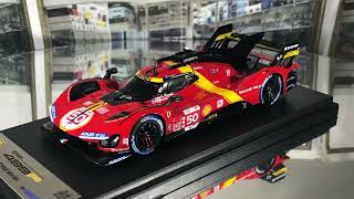 Looksmart 1/43 Fuoco/Molina/Nielsen Ferrari 499P #50 ‘Ferrari AF Corse’ Hypercar 5th Le Mans 2023