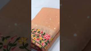 Saree unboxing ♥️ new designer sarees ❤️ #shorts #sarees