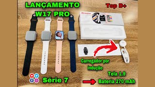 W17 PRO: Lançamento 🔥🚀 Carregador Por Indução ✅ Tela 1.9| Bateria 270 mAh🔋😱👌