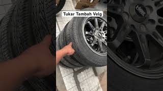 tukar Tambah Velg Mobil Racing Hsr #automobile #velgmobilsemarang #car