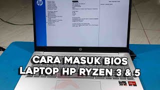 Cara Masuk Bios Laptop Hp Windows 11