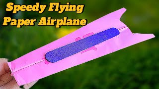 How To Make A Speedy Origami Paper Airplane