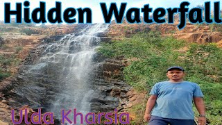 Hidden Waterfall || Ulda Kharsia ||  Chhattisgarh 🇮🇳 By JK Desi Vlog.