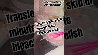 Skin brightening magic becute bleach#shorts