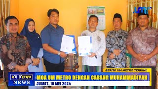 [NEWS] MOA UM METRO DENGAN CABANG-CABANG MUHAMMADIYAH LAMPUNG