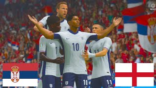 FC 24 | Serbia vs England - EURO 2024 Germany | FULL MATCH | GAMEPLAY PC