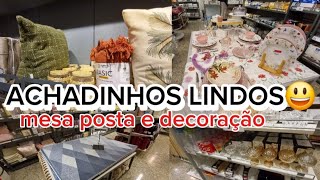 🏠ACHADINHOS 2024 | MESA POSTA |DECOR ,UTILIDADES PARA CASA❤️@Casadasil. #decoração #homedecor