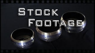 Free Stock Footage - Music - Tibetan Bowls, Singing Bowls