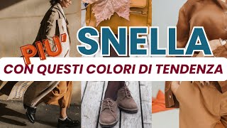 Più Snella Con Questi Colori di Tendenza | Moda Autunno Inverno 24-25