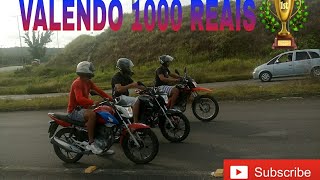 ARRANCADAO FAN 160 REMAPEADA VS UMA BROSS E UMA TITAN