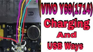 Vivo y69 Charging and USB Ways And Jumper.Vivo 1714 Charging USB Ways