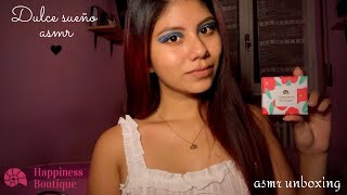 ASMR Happiness Boutique - Unboxing / mostrando y probando collares / try on