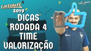 CARTOLA FC 2019 – DICAS RODADA 4 TIME PARA GANHAR CARTOLETAS *VALORIZAÇÃO*