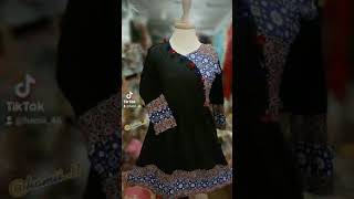 Chiken Ajrak Frock. wholesale dealer