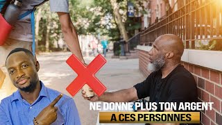 03 categories de Personnes à qui tu ne doit plus PRETER ton ARGENT