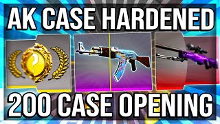 200 WEAPON CASE UNBOXING (AK CASE HARDENED)