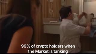 Holding when the markets crashing 😂