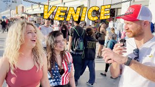 Amerika’da Sokakta İnsanlarla Tanışma #2 | San Diego'dan Gelen Kızlara Venice Beach'i Gezdirdim