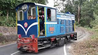 The little Diesel locomotive of Darjeeling Himalayan Railway