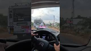 Overtaking a TT bus #driving #busdriving #shorts #ytshorts #busdriver #citroen #citroenc3