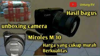 canon eos m10 kamera vlog untuk yutuber pemula