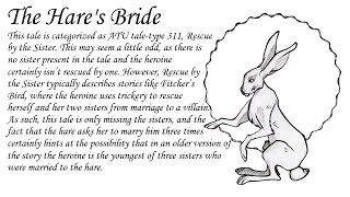 The Hare's Bride | Fairy Tale by the Brothers Grimm