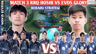 [ FULL MATCH ] RRQ HOSHI VS EVOS GLORY MATCH 3 | MPL ID S13 - WEEK 3 DAY 2 #weownthis #mpl