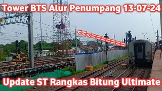 Update Pembangunan Stasiun Rangkas Bitung Ultimate Fly Over Tenjo Banyak Perumahan