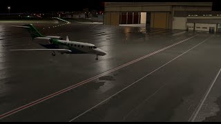 X-Plane 12 Cessna Citation X check list from cold & dark  night flight Linate - Zurich Kloten