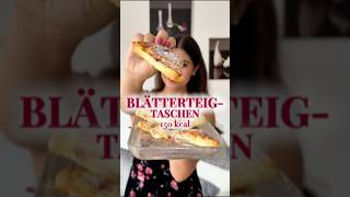 BlätterteigTaschen✨#blätterteigsnack #herbstsnack #gesundnaschen #lowcalorie #amba3 #einfacherezepte