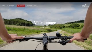 Vëlosummer 2024 - Le Grand-Duché de Luxembourg à vélo du 27/07 au 25/08