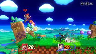 Mario VS Bayonetta - Super Smash Bros. For Wii U - For Glory - 2017