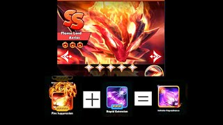 SSSnaker 5* -Flame Lord Aerias-* -Infinite Capacitance- Skills Combination - Chapter 45