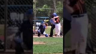 Aiden hits RBI Triple in Champion ship game. #moonshot #mlb