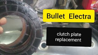 Bullet  Electra clutch plate Replacement