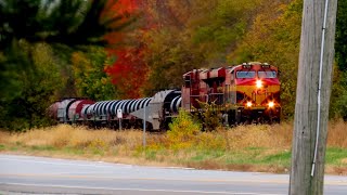 CSX I132 and I131 with Colorful Lashups - 10/23/24