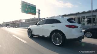 Infiniti FX on 22 Vossen