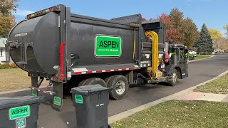 Aspen Waste Systems FIRST EVER ASL - Mack LR McNeilus ZR