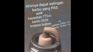 Perjuangan dan Doa || setting PJ MJ vespa biar hasil pembakaran PAS || ga boros ga irit