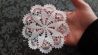 Perfect 🤩Beatiful Flower Crochet Online Tutorial For #easy/einfache Häkeldecke/ salon takımı modeli