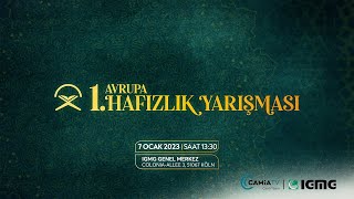 1. Avrupa #Hafızlık Yarışması Özeti