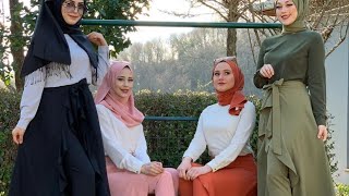 تنسيقات محجبات صيف 2021 look book #hijab